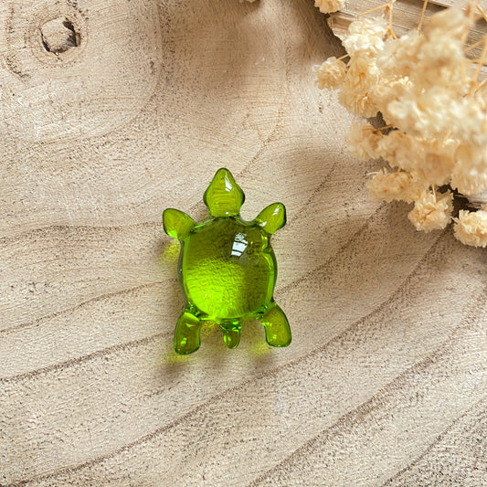 Badeperle -Schildkröte Grün Kiwi-