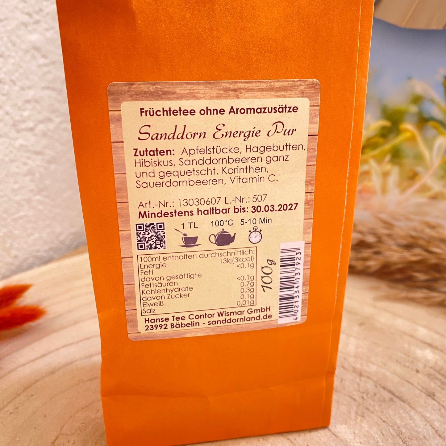 Sanddorn Tee -Energie Pur- 100g