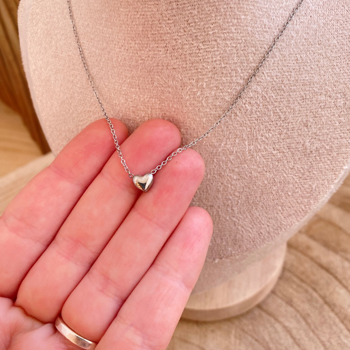 Herz -Silber-