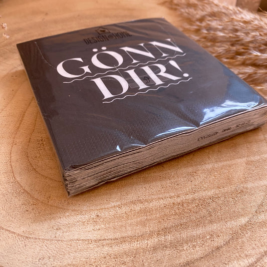 Servietten 25x25 cm -Gönn dir-