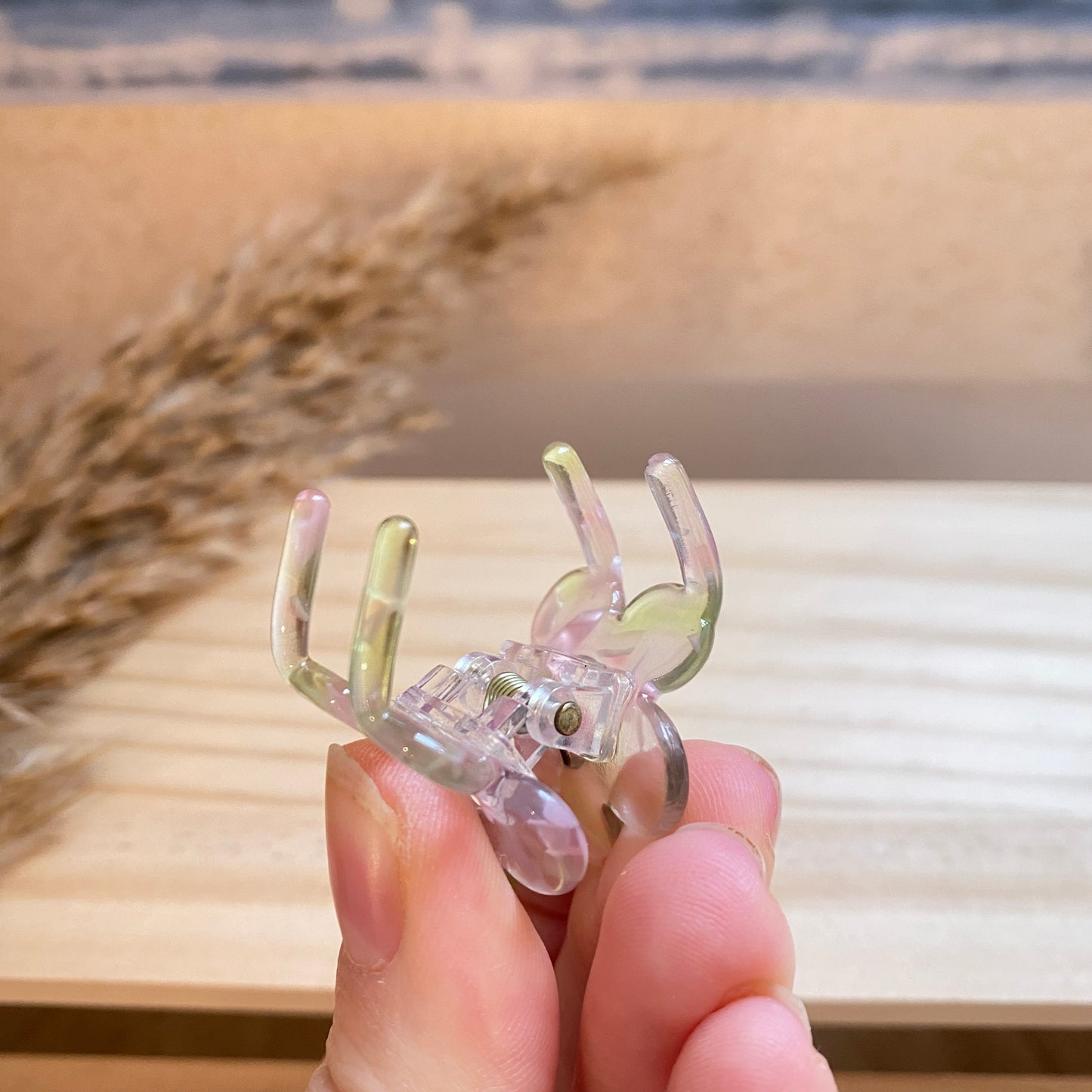 Haarklammer klein Blume -Hauch-