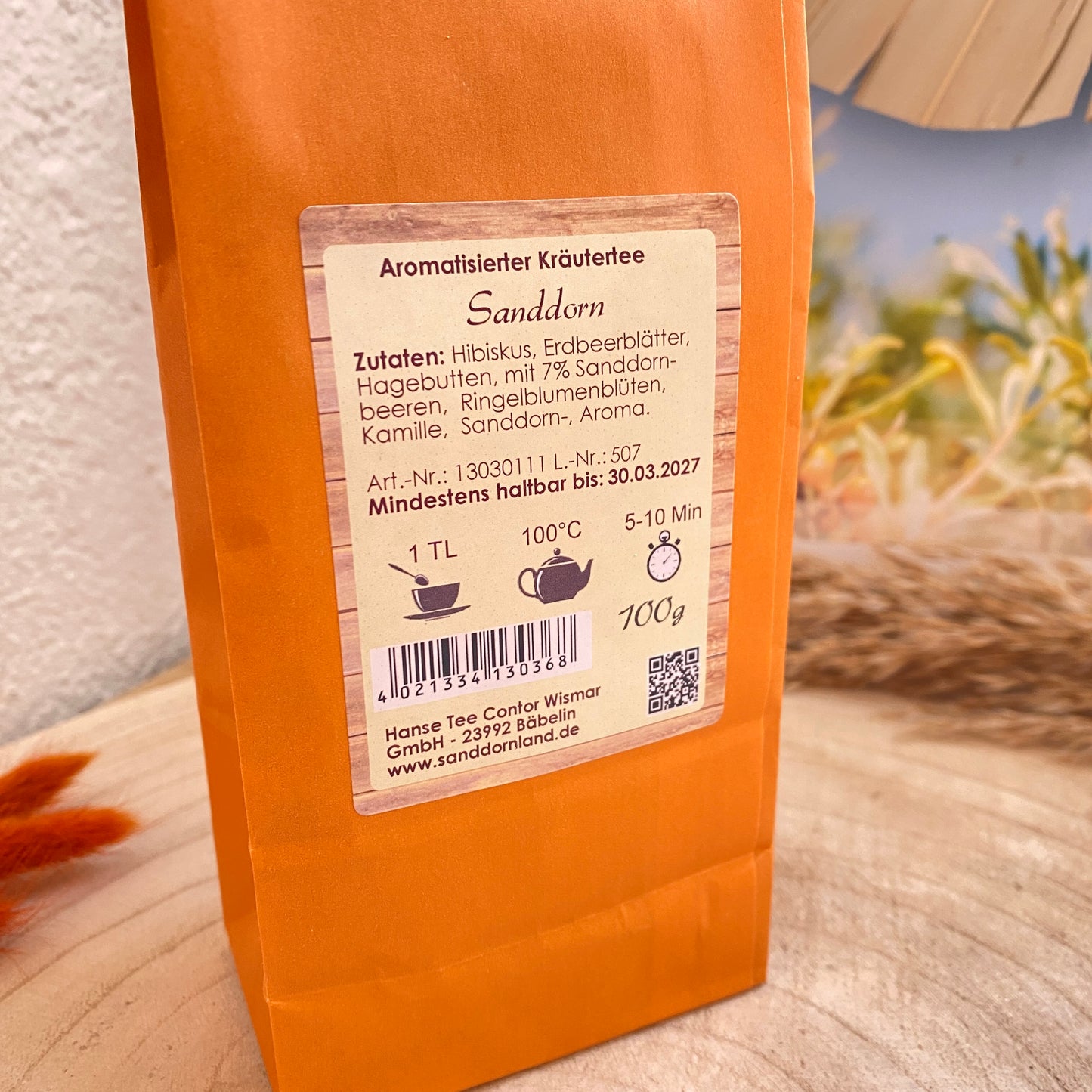 Sanddorn Tee -Kräuter- 100g