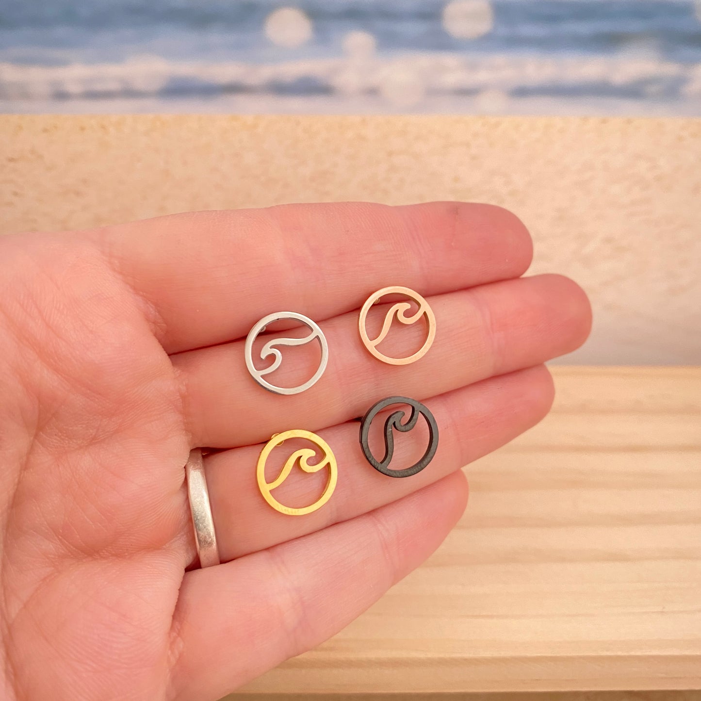Ohrstecker Edelstahl -Die W‘s-