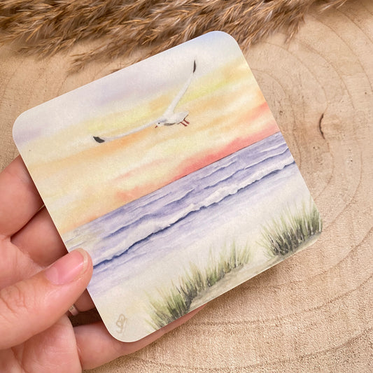 Untersetzer -Sonnenuntergang-