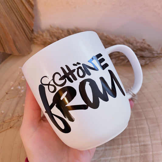 Tasse 0,4 l -Schöne Frau-