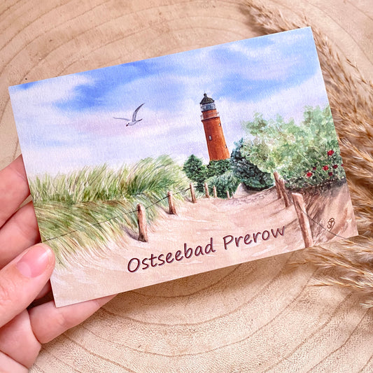 Karte -Prerow/Düne Q-