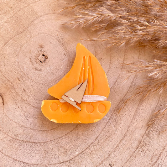 Seife -Segelboot Mandarine-