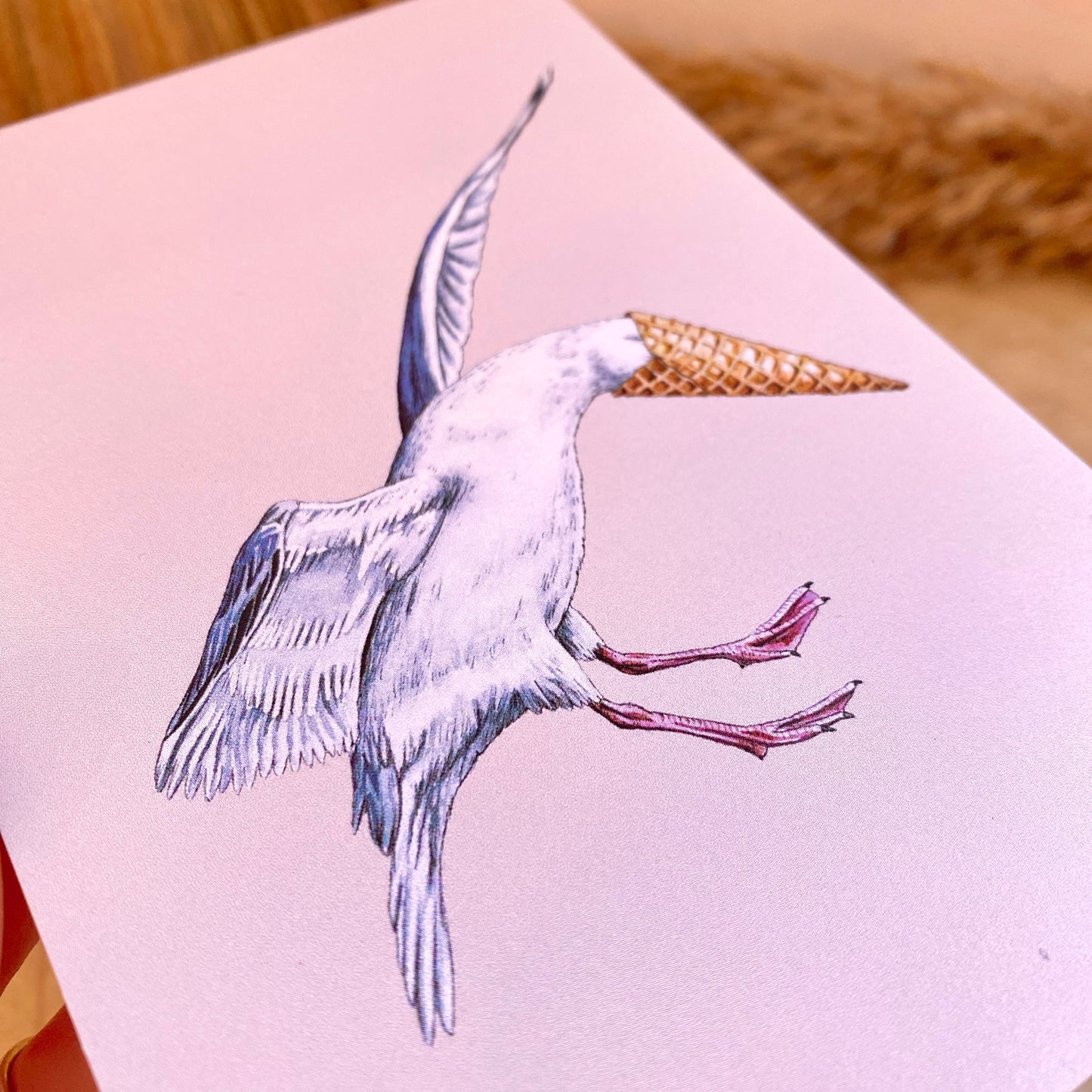 Karte -Fliegende Eismöwe-