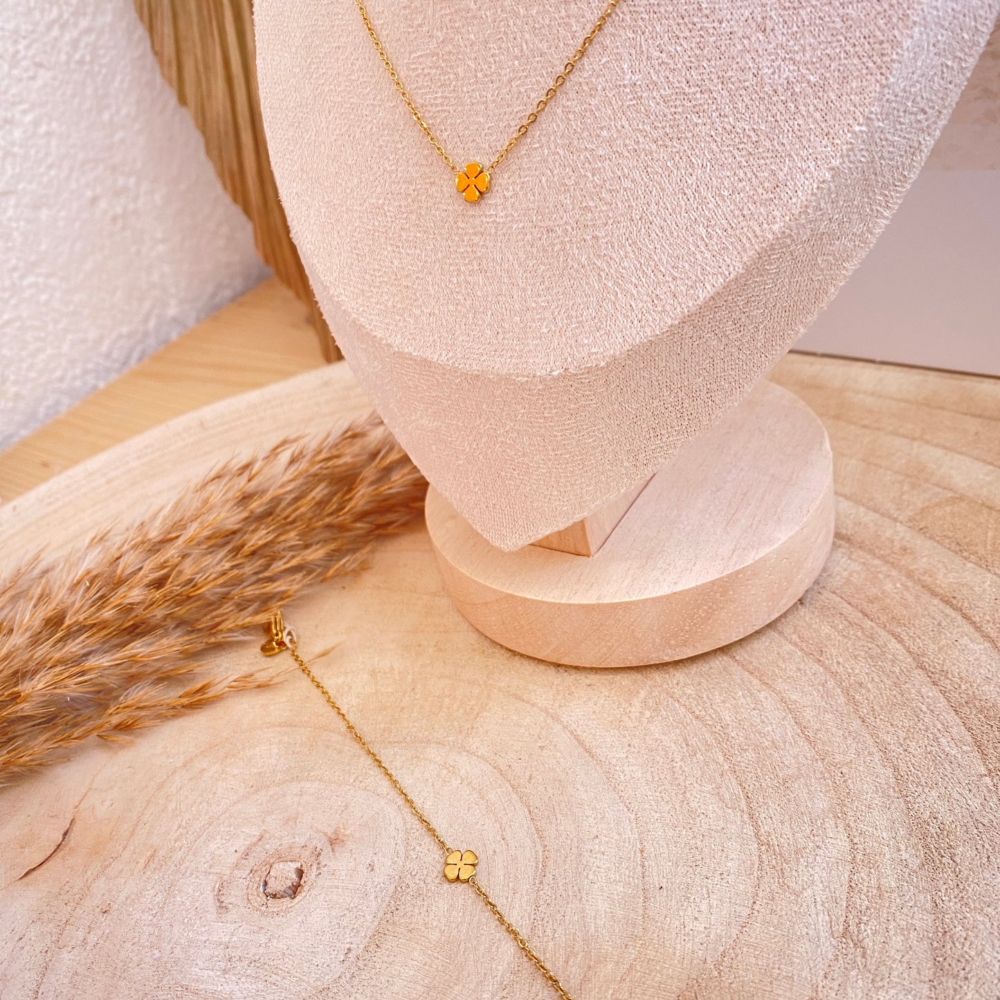 Kleeblatt -Gold-