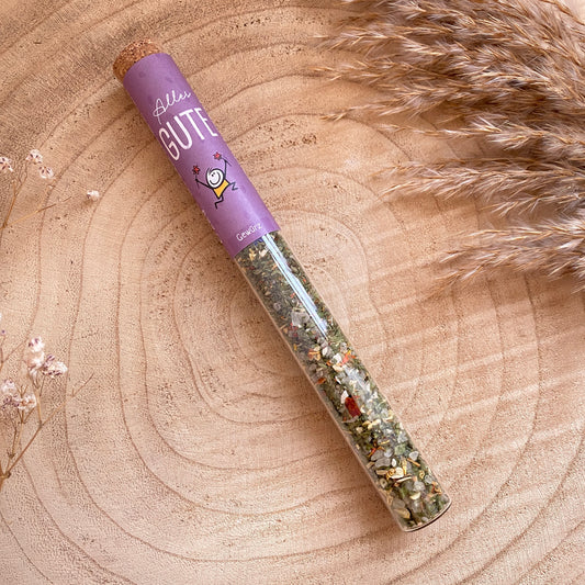 Gewürz im Reagenzglas -Alles Gute-