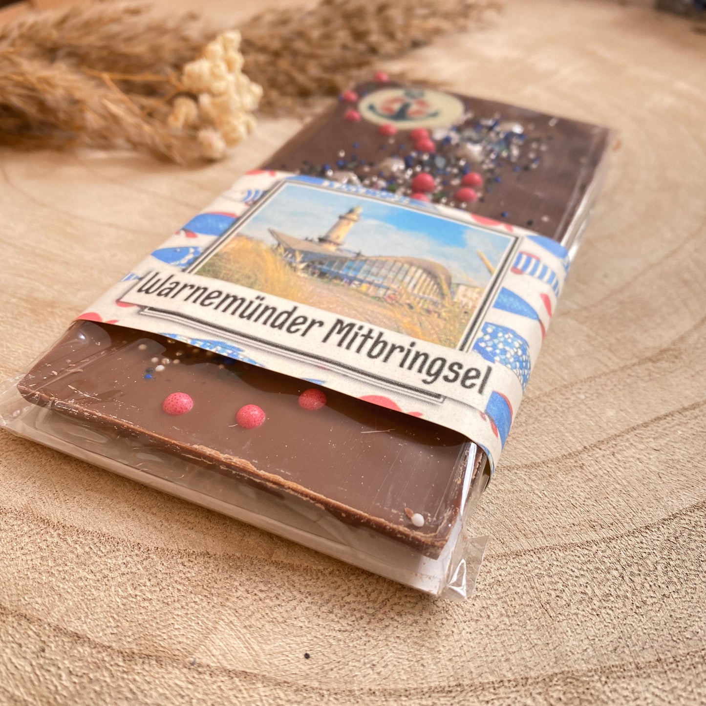 Schokolade Vollmilch -Warnemünder Mitbringsel-