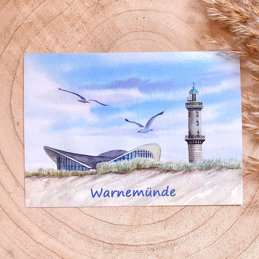 Karte -Warnemünde/Düne Q-