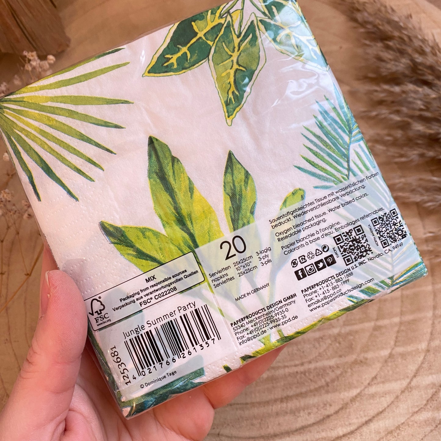 Servietten 25x25 cm -Summer Party-
