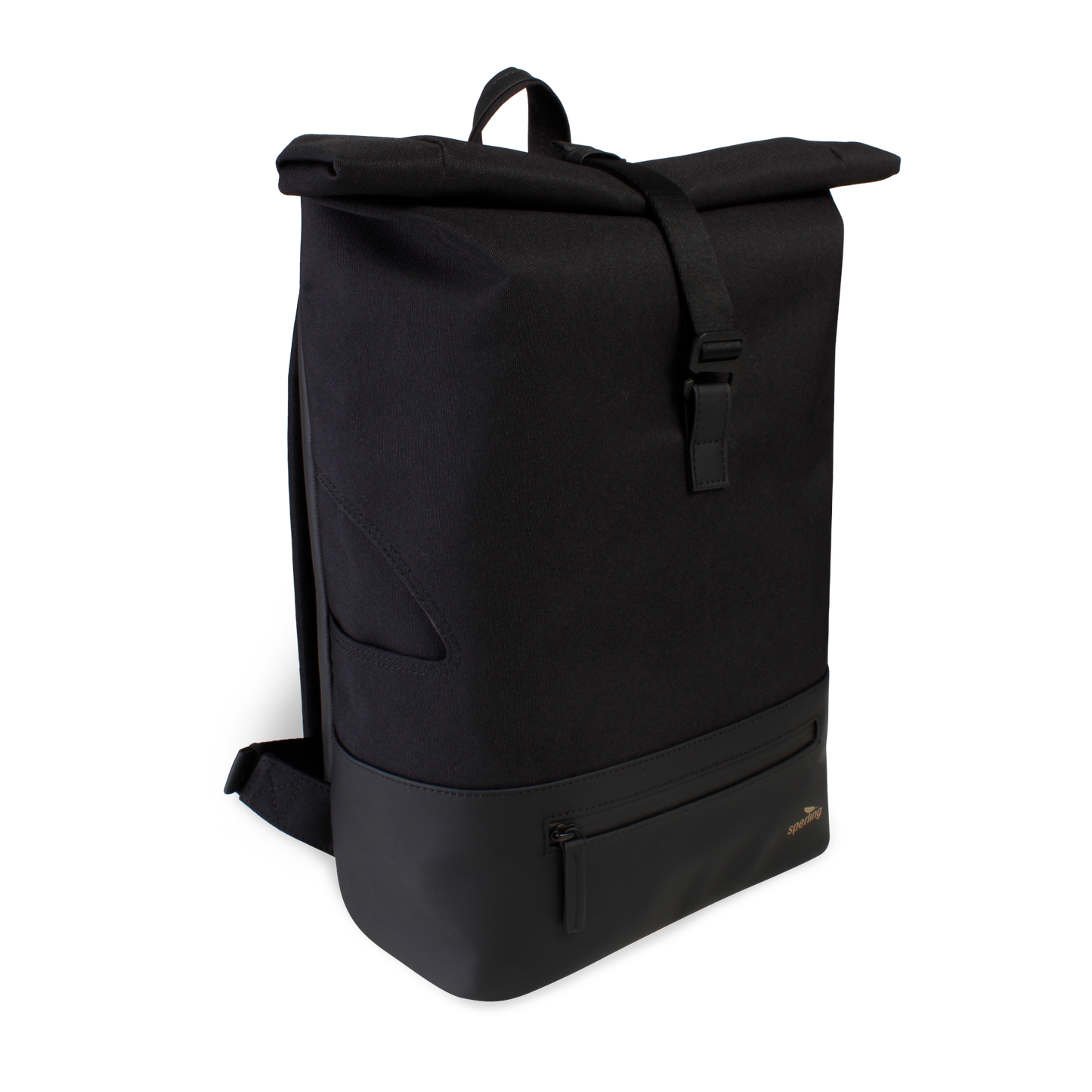 Rucksack Sperling Rolltop Daily *Schwarz/Schwarz*