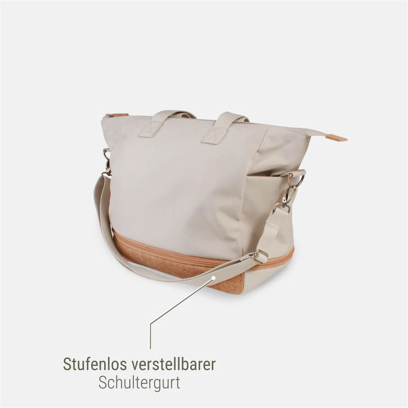 Shopper erweiterbar Sperling Divided *Sand/Kork Hellbraun*