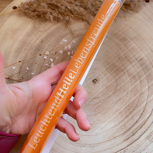 Kerze mit Duft -LeuchtendHelleLebensfreude-