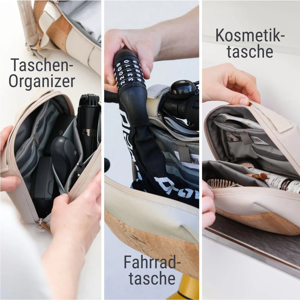 3-in-1 Tasche Sperling Essential *Sand/Kork Hellbraun*