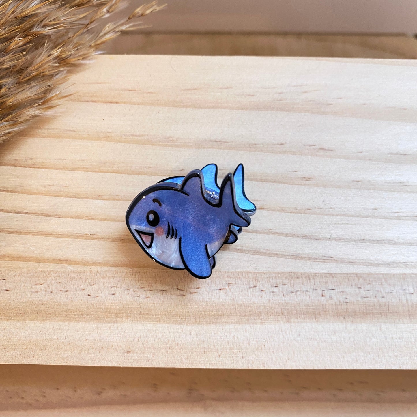 Haarklammer klein -Haifisch-