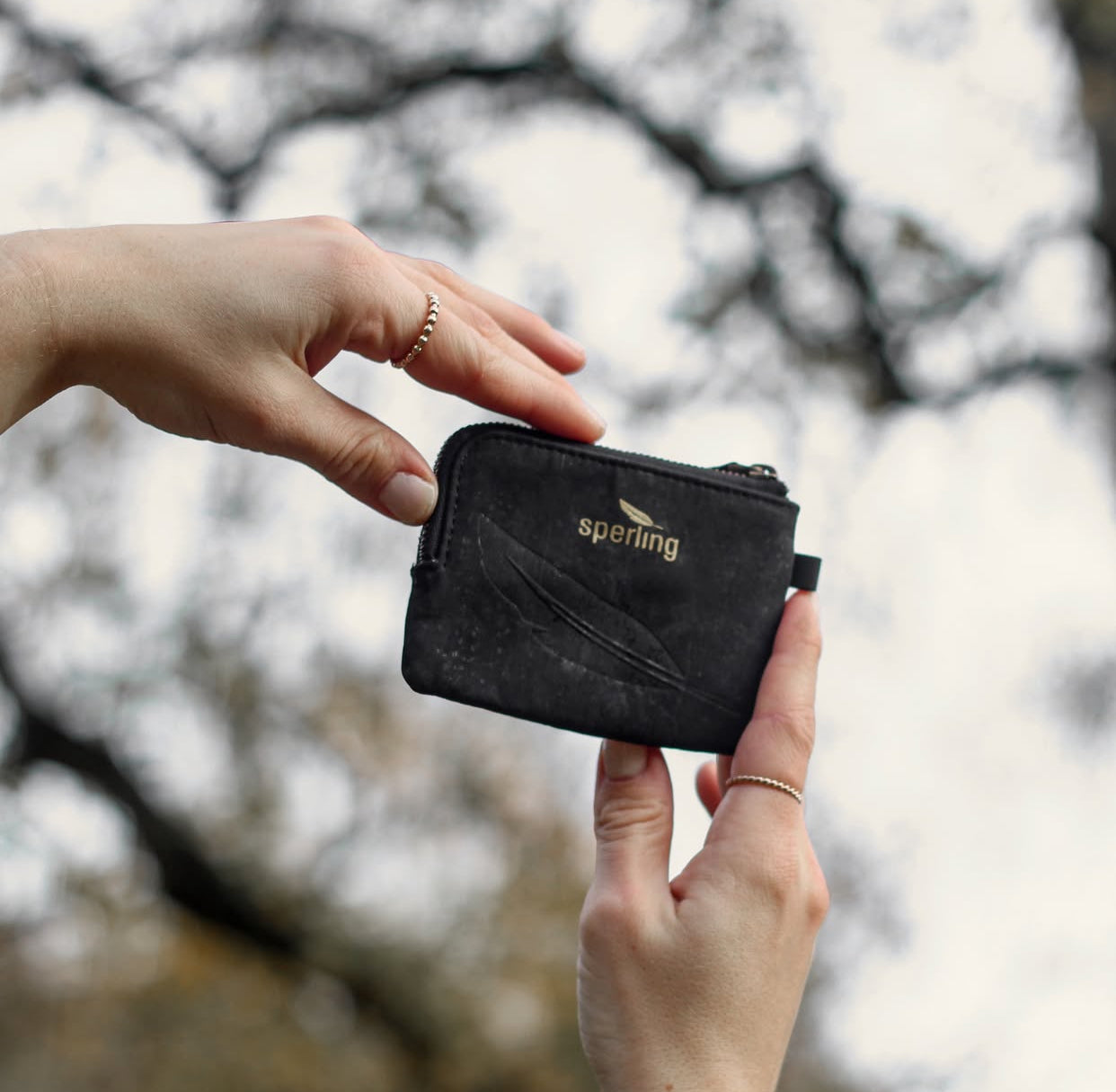 Kork Schlüsseltasche Sperling Frugal
