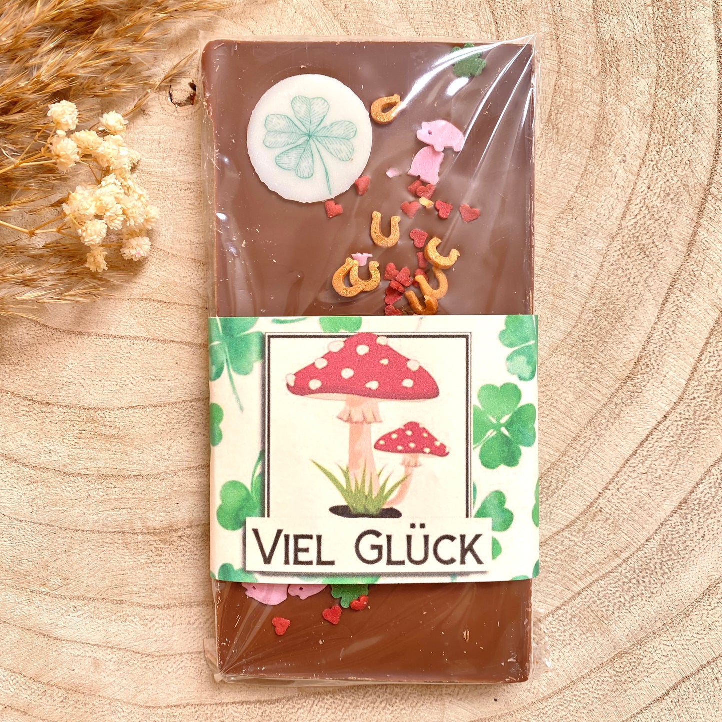 Schokolade Vollmilch -Viel Glück-
