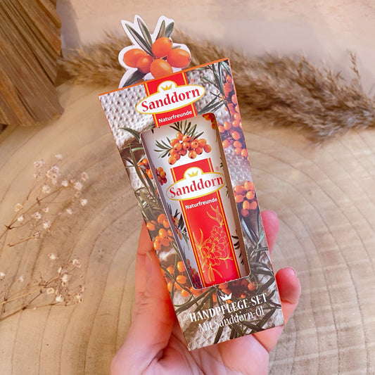 Sanddorn Hand- & Nagelcreme mit Nagelfeile