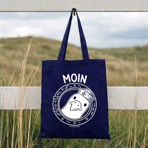 Stoffbeutel -Moin Möwe-