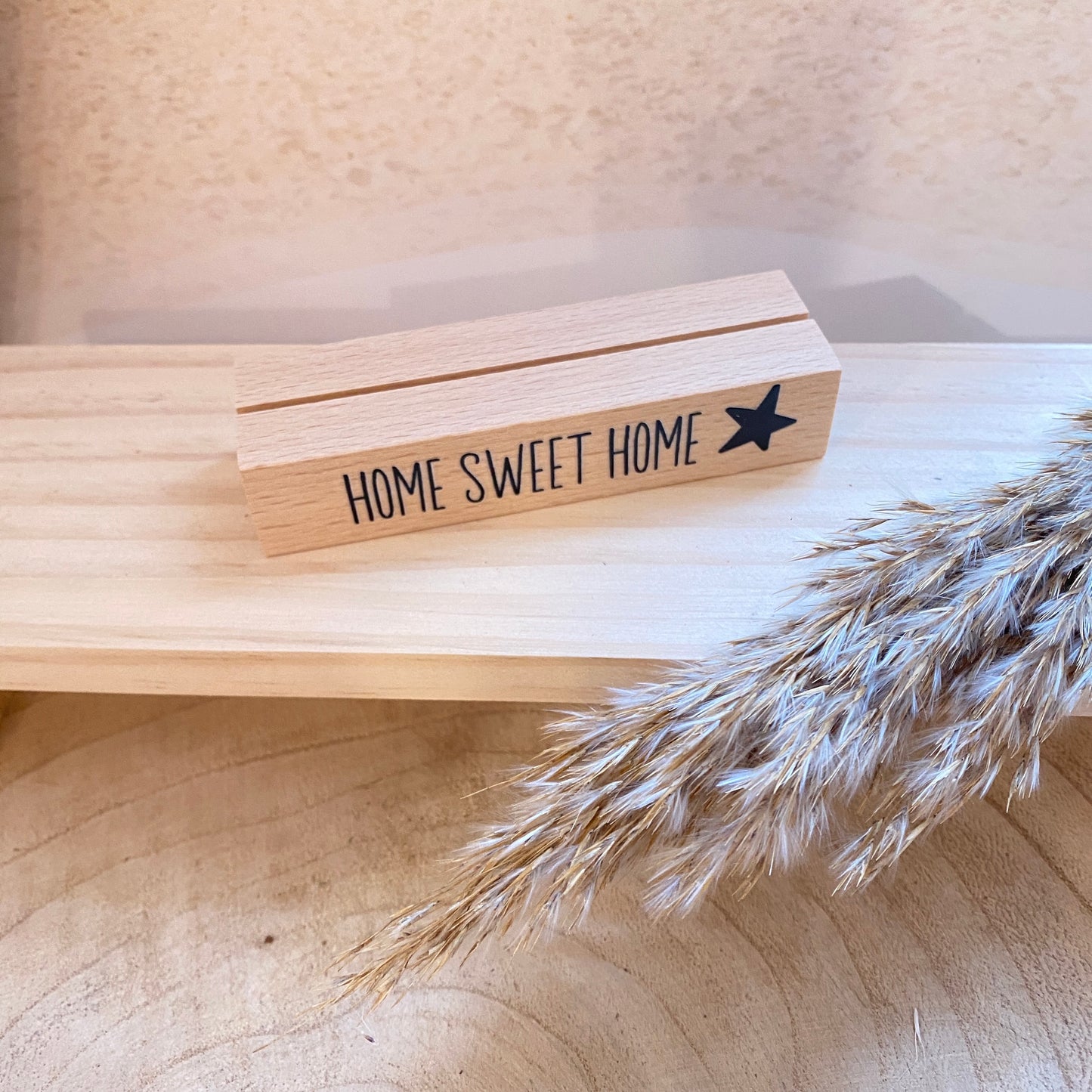 Kartenhalter -Home Sweet Home Stern-