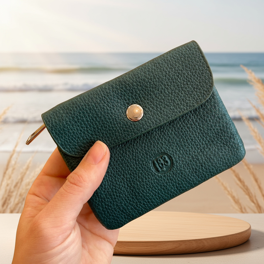 Geldbörse -Dunkelgrün-