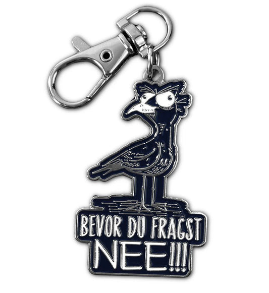 Schlüsselanhänger -Möwe Nee-