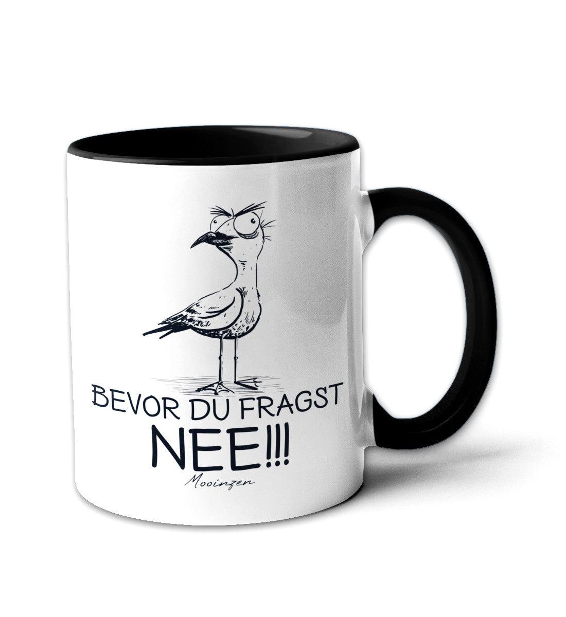 Tasse -Möwe Nee-