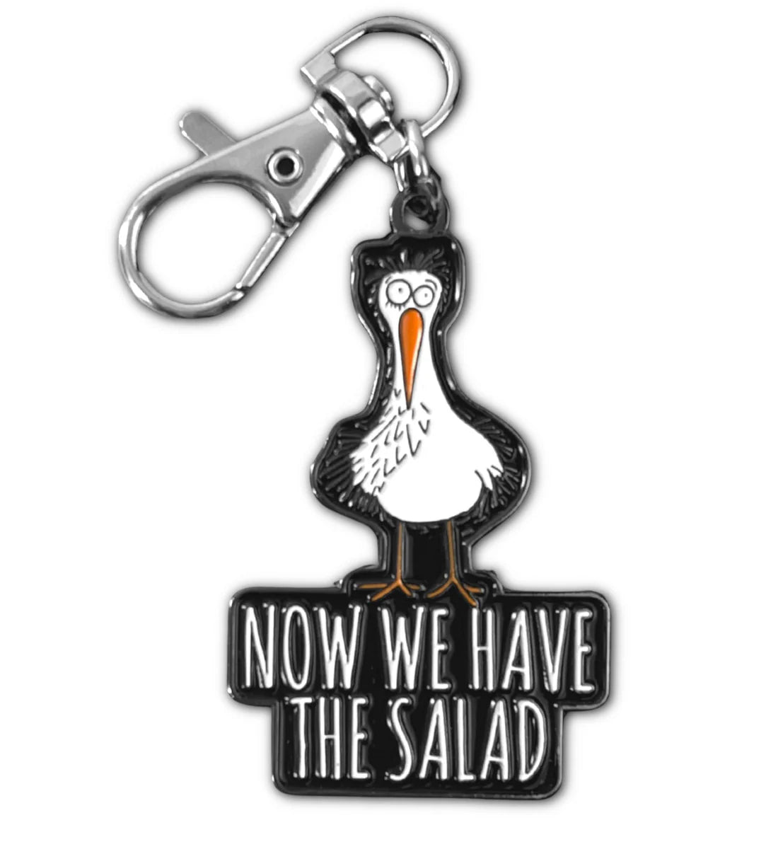 Schlüsselanhänger -Now we have the salad-