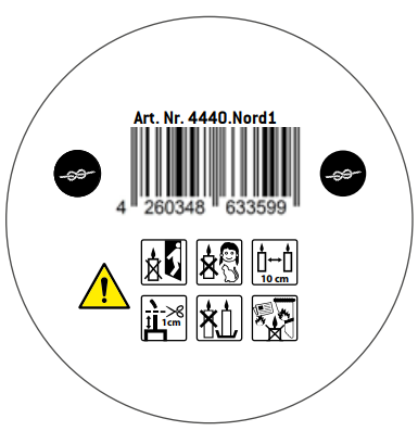 Kerze -Alleswirdgutlicht-