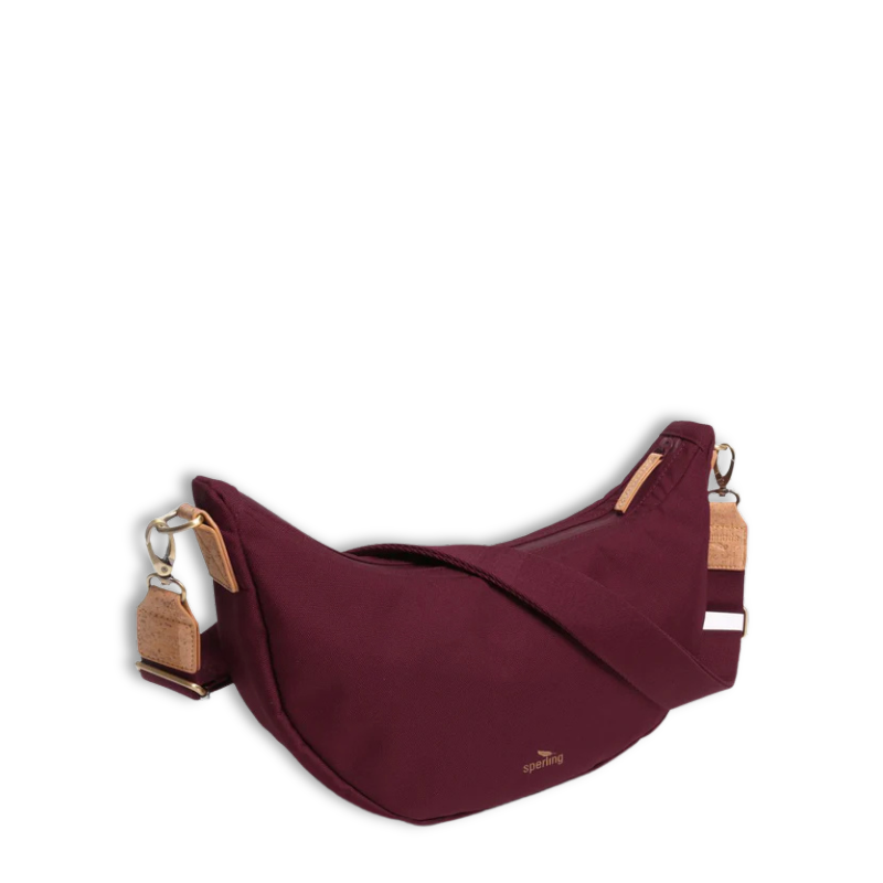 Moonbag Sperling Easy *Bordeaux/Kork Hellbraun*