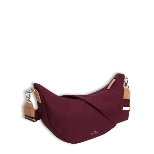 Moonbag Sperling Easy *Bordeaux/Kork Hellbraun*