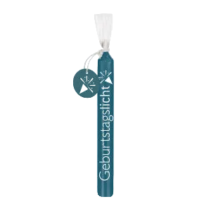 Kerze -Geburtstagslicht ocean-