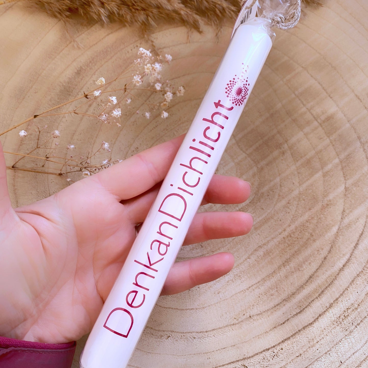 Kerze -Denkandichlicht-