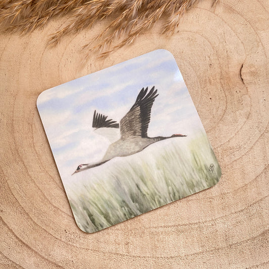 Untersetzer -Kranich-