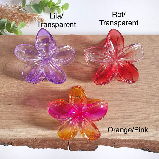 Haarklammer Flower -Verlauf-