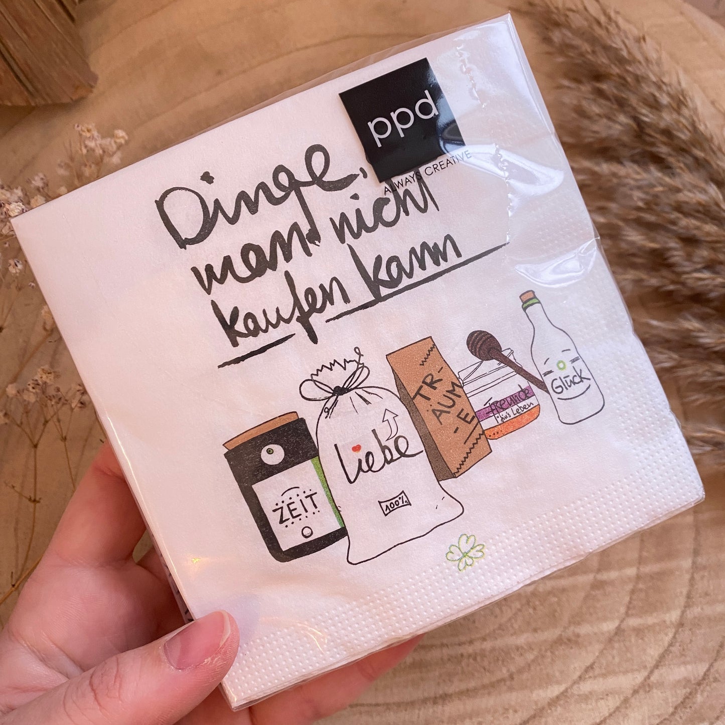 Servietten 25x25 cm -Dinge nicht kaufen-