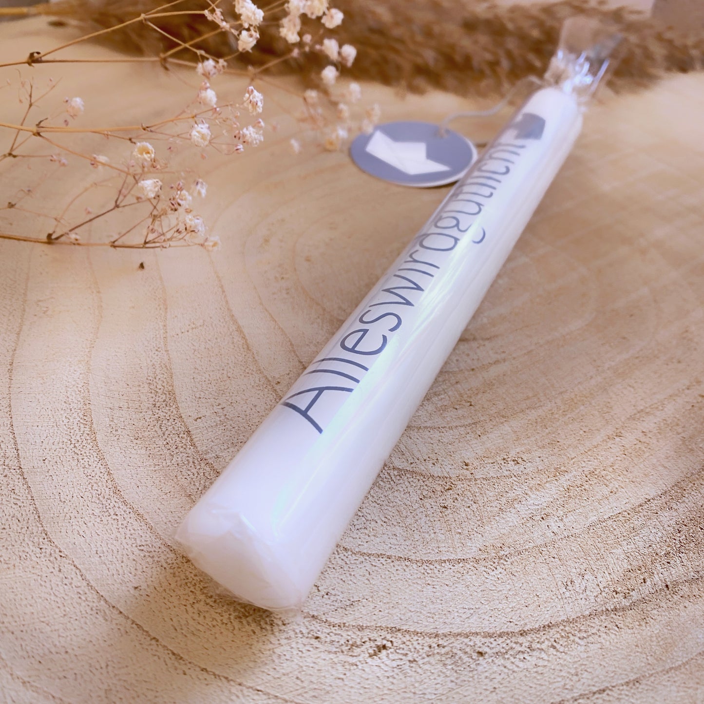 Kerze -Alleswirdgutlicht-