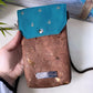 Handytasche *Anker* Kupfer/Petrol/Kork Braun Bronze