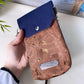 Handytasche *ohne Motiv* Nachtblau/Kork Braun Bronze