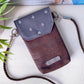 Handytasche *Anker* Weiß/Anthrazit/Kork Braun