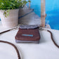 Handytasche *Anker* Weiß/Anthrazit/Kork Braun