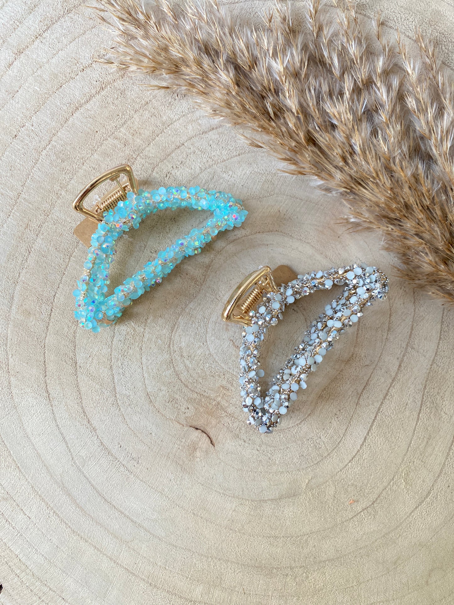 Haarklammer Glitter -Metallic-