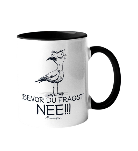 Tasse -Möwe Nee-