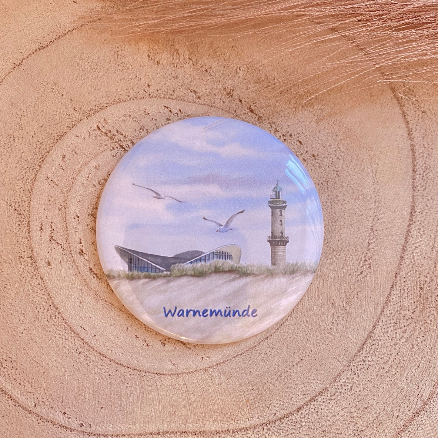 Flaschenöffner/Magnet -Warnemünde/Düne Q-