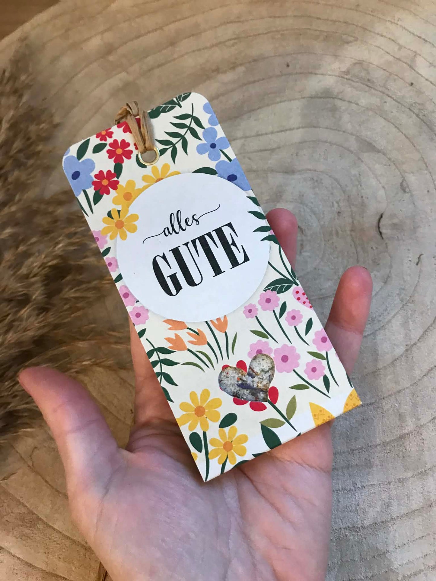 Gewürz Anhänger -Alles Gute-