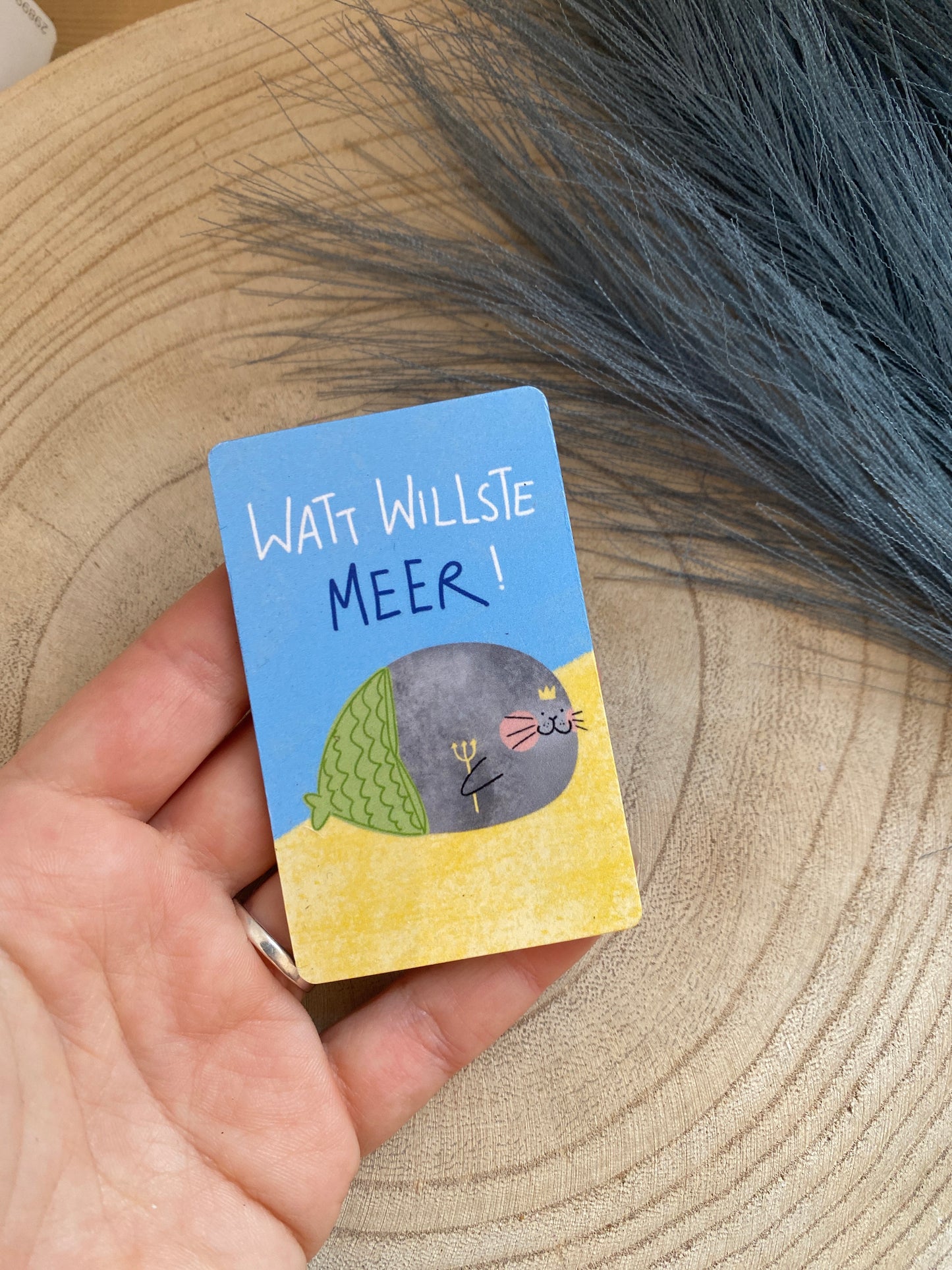 Magnet -Watt willste Meer-