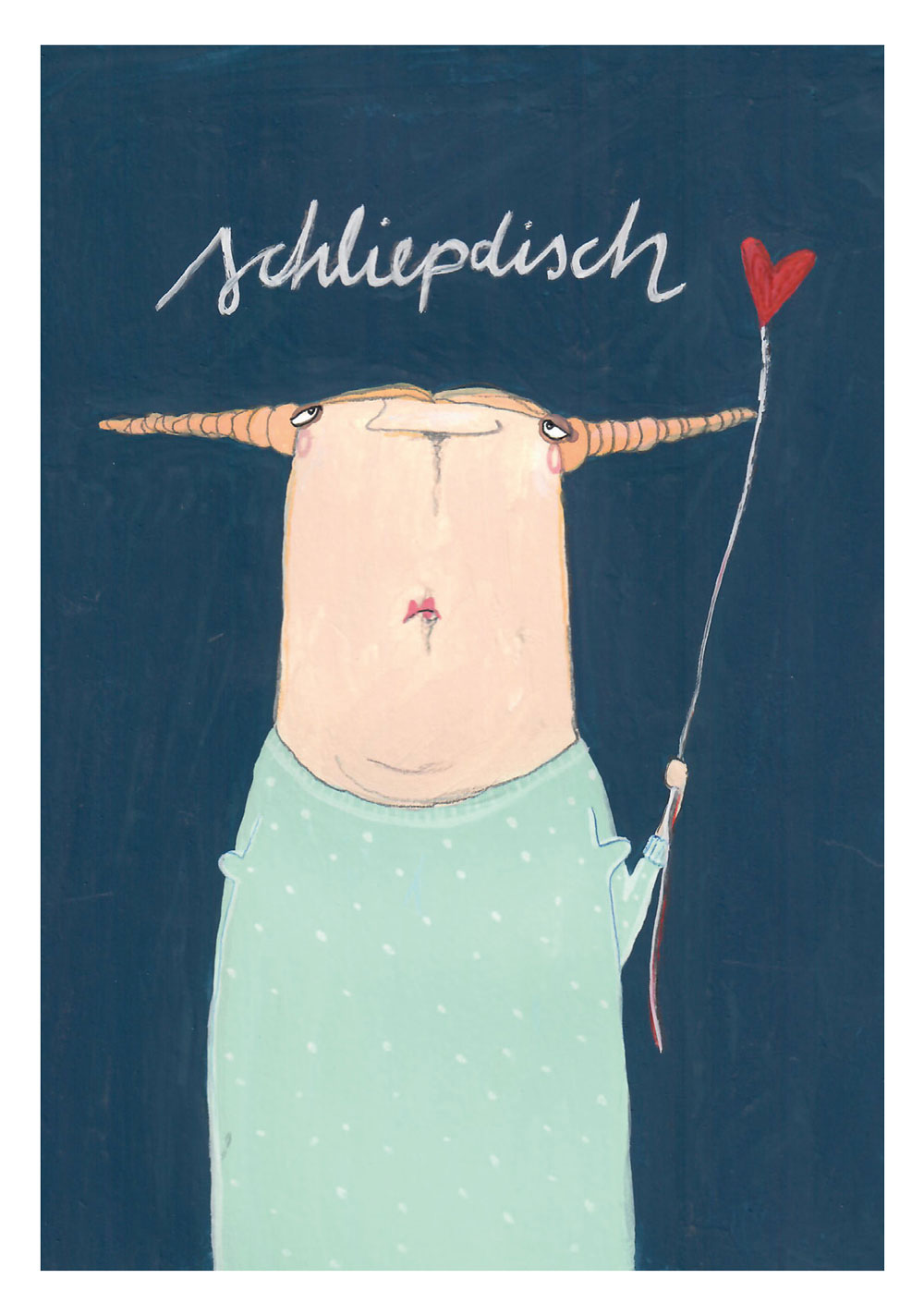 Kunstdruck A4 -Schliepdisch- (N)